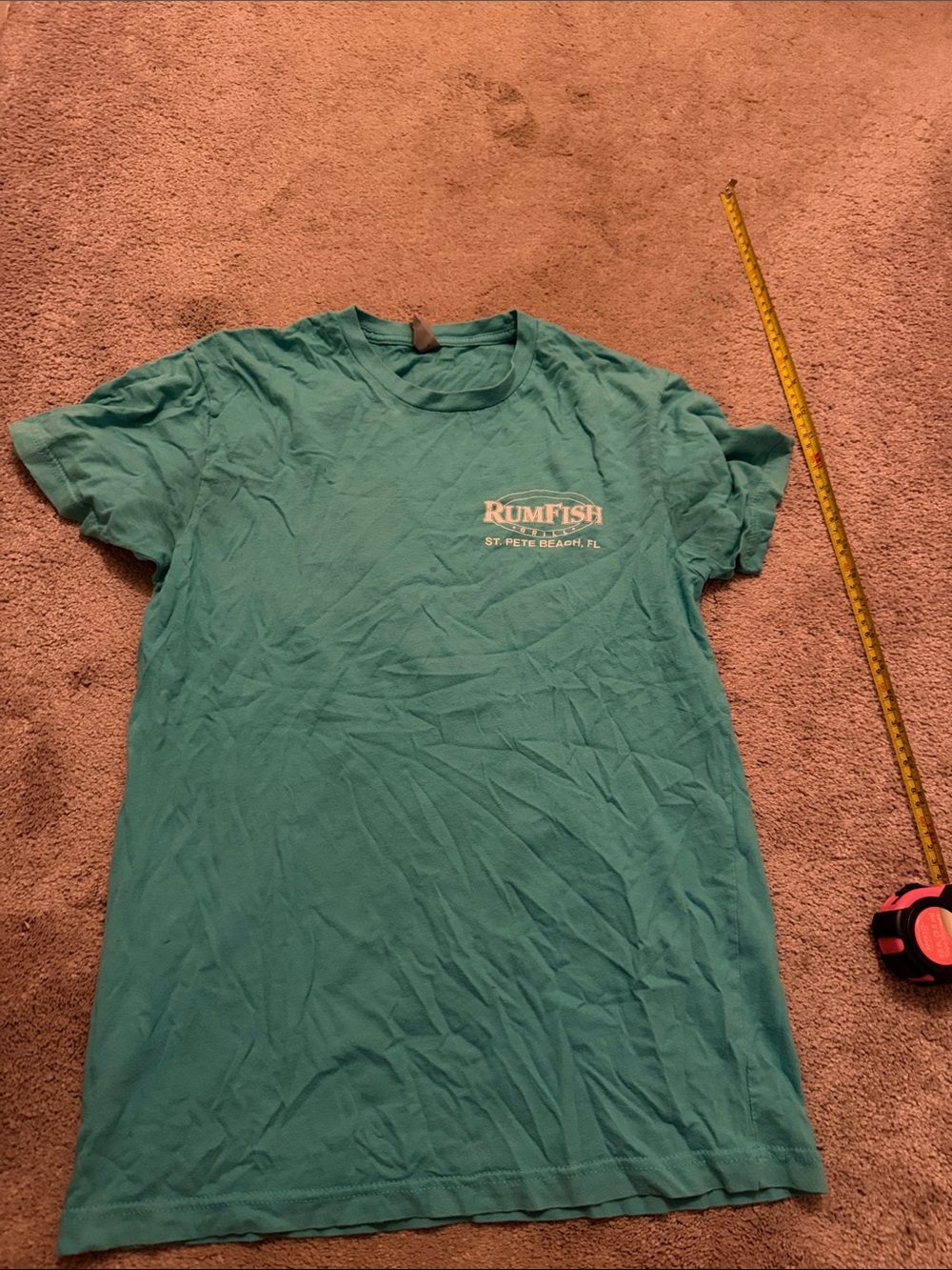 Women’s greenish blue t shirt
